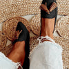 POINTED LOAFERS WITH TASSEL