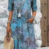 Anthea | Elegant Floral Midi Dress