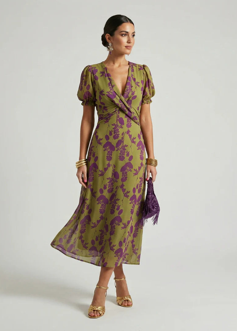 Virel | Relaxed Floral Midi Dress