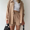 Vera | Modern Button-Up Shorts