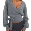 Ingrid | V-Neck Knit Cardigan