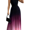 Yza | Ombre Sleeveless Evening Dress
