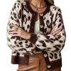 Mariza | Leopard Print Knit Cardigan