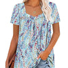 ROBIN | COZY TOP WITH SHORT SLEEVES & PRINT