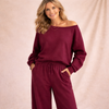 Nelia | One Shoulder Long Sleeve Co-Ord Set