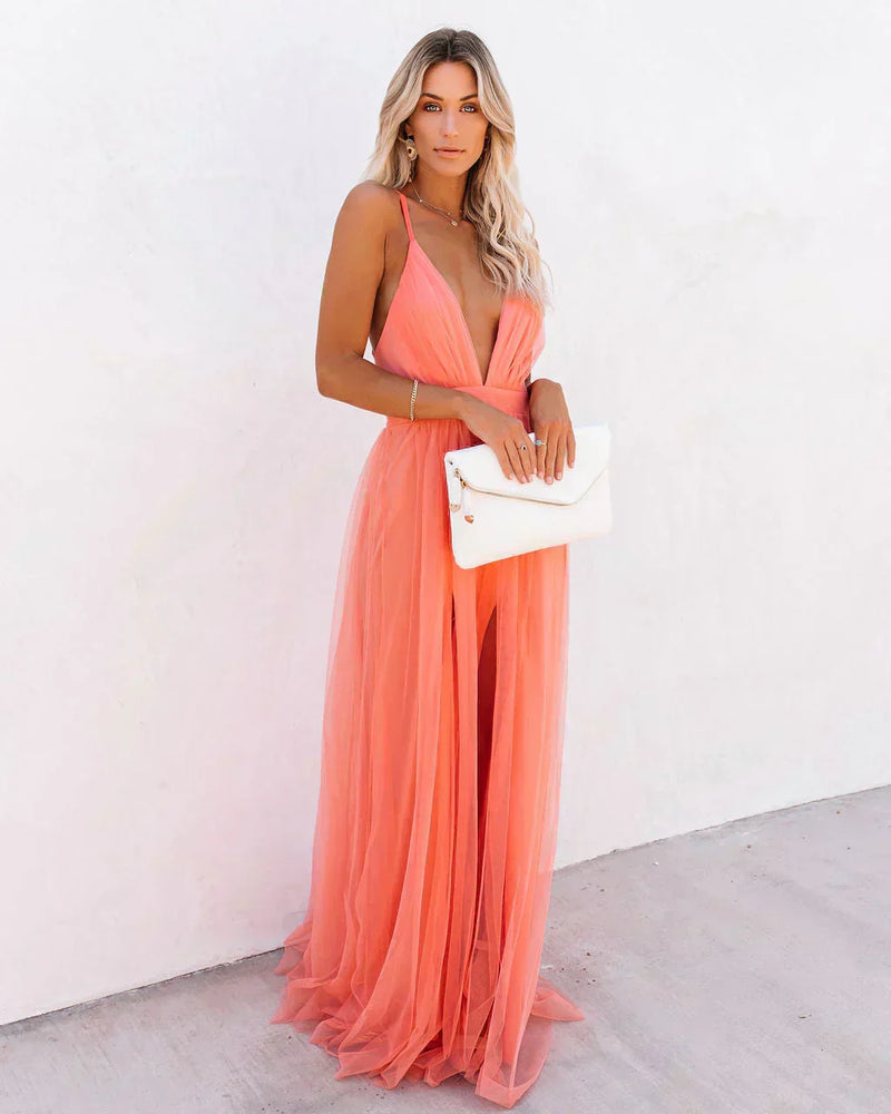 Adeline | Flowing Elegant Maxi Dress