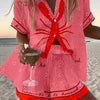 Kristin | Linen-Cotton Shirt & Short Set