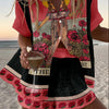 Jessamine | Linen-Cotton T-Shirt & Short Set