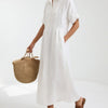 Lysandra™ - Summer Fluid Shirt Dress