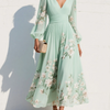 Olivia | Floral Midi Dress