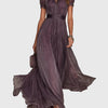 Isabelle | Flowing Chiffon Maxi Dress