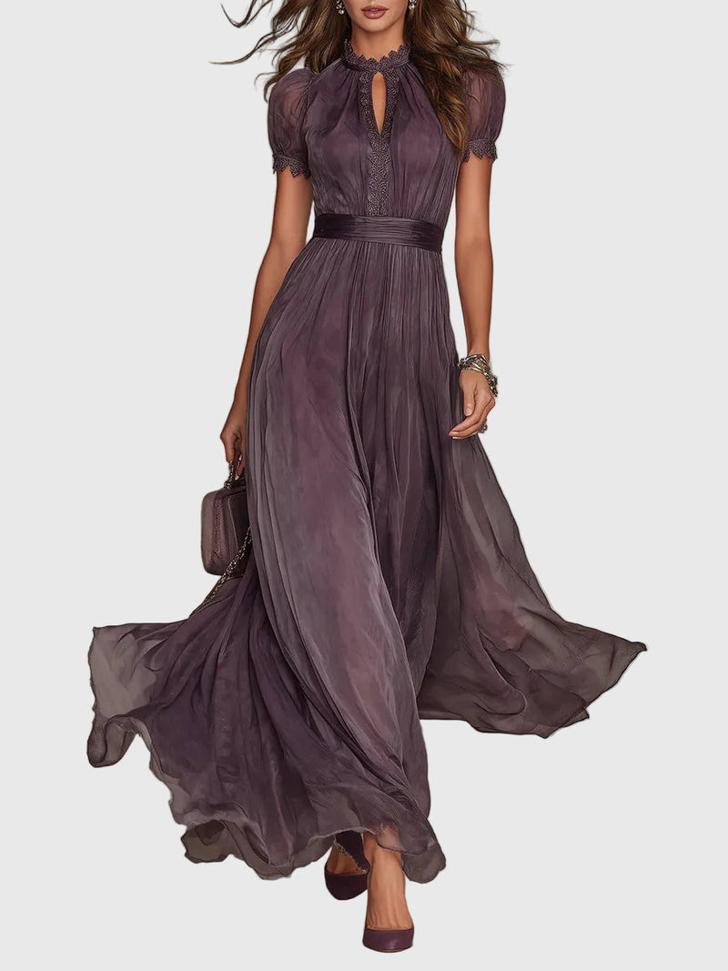 Isabelle | Flowing Chiffon Maxi Dress